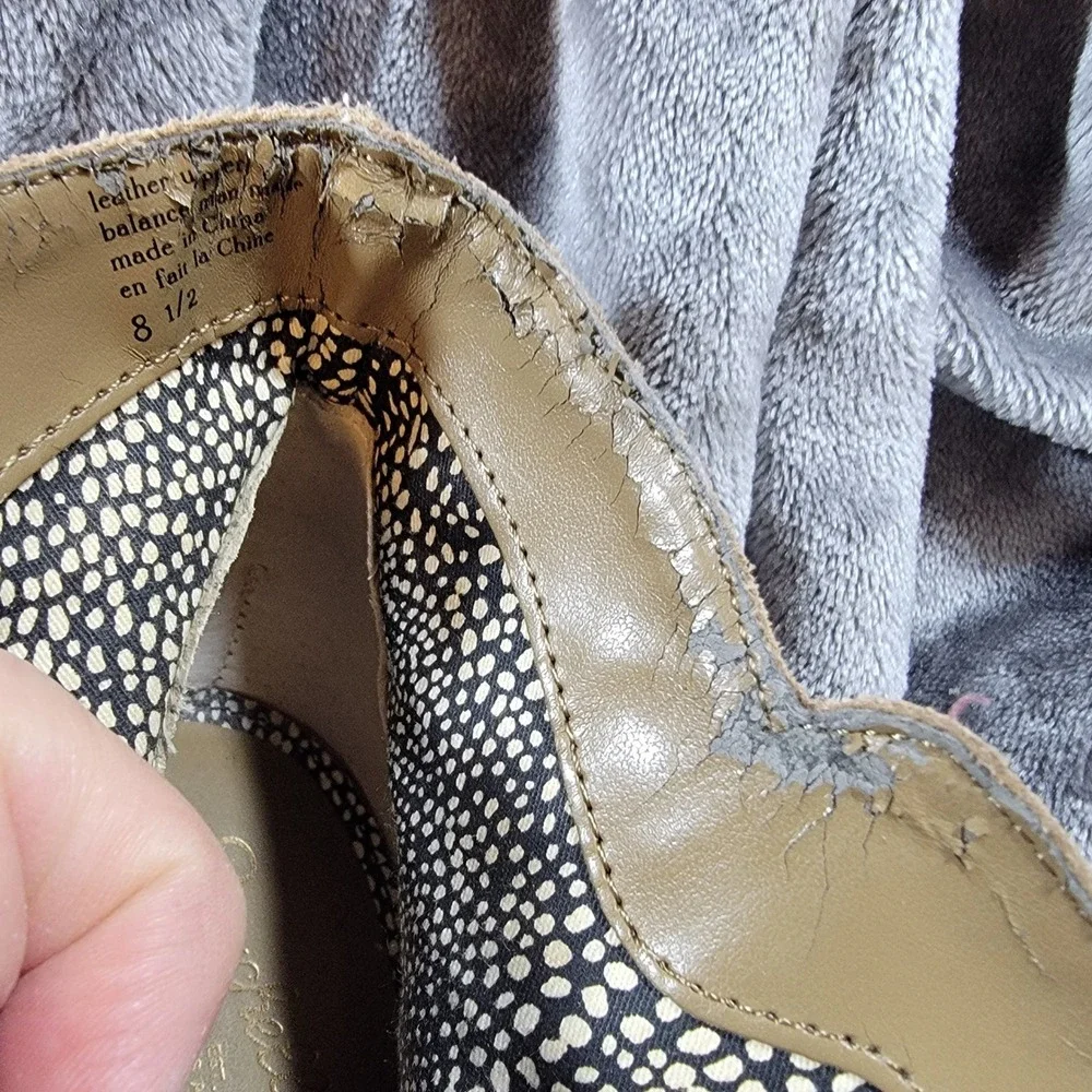 Seychelles Ankle Booties Womens 8.5 Brown Fair Suede Stacked Heel Pointed Toe